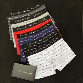 Tommy Hilfiger All-Over Small Flag Logo Boxer Briefs-6686  