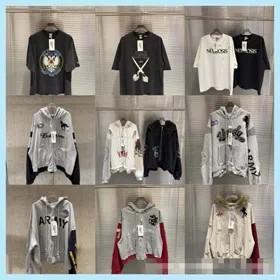 New Protocol Index Distressed Warhorse Embroidery Zip-Up Hoodie, T-Shirt, and Pants Set-6732  